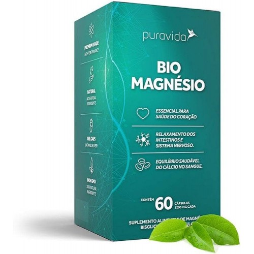 BIO MAGNÉSIO PURAVIDA - 60 SOFTGELS